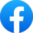 Logo of Facebook.