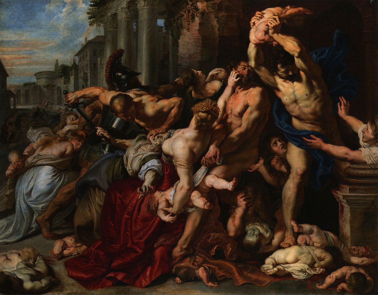 The Massacre of the Innocents by Peter Paul Rubens (1577–1640).