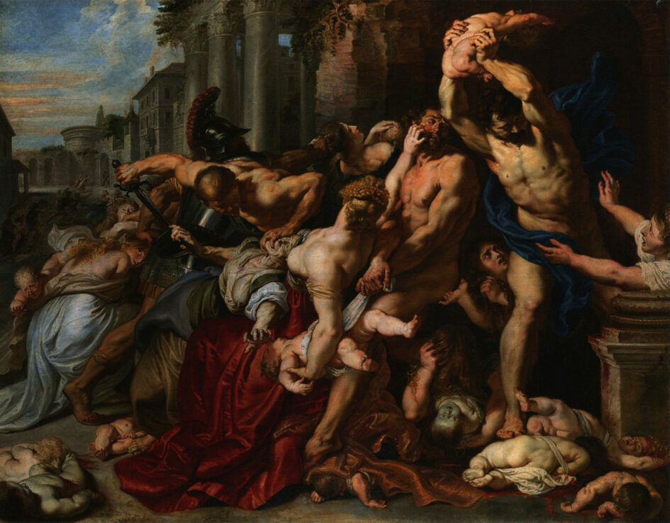 Photo of The Massacre of the Innocents by Peter Paul Rubens (1577–1640).