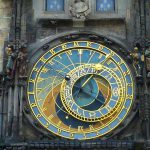 The astronomical clock of Prague.