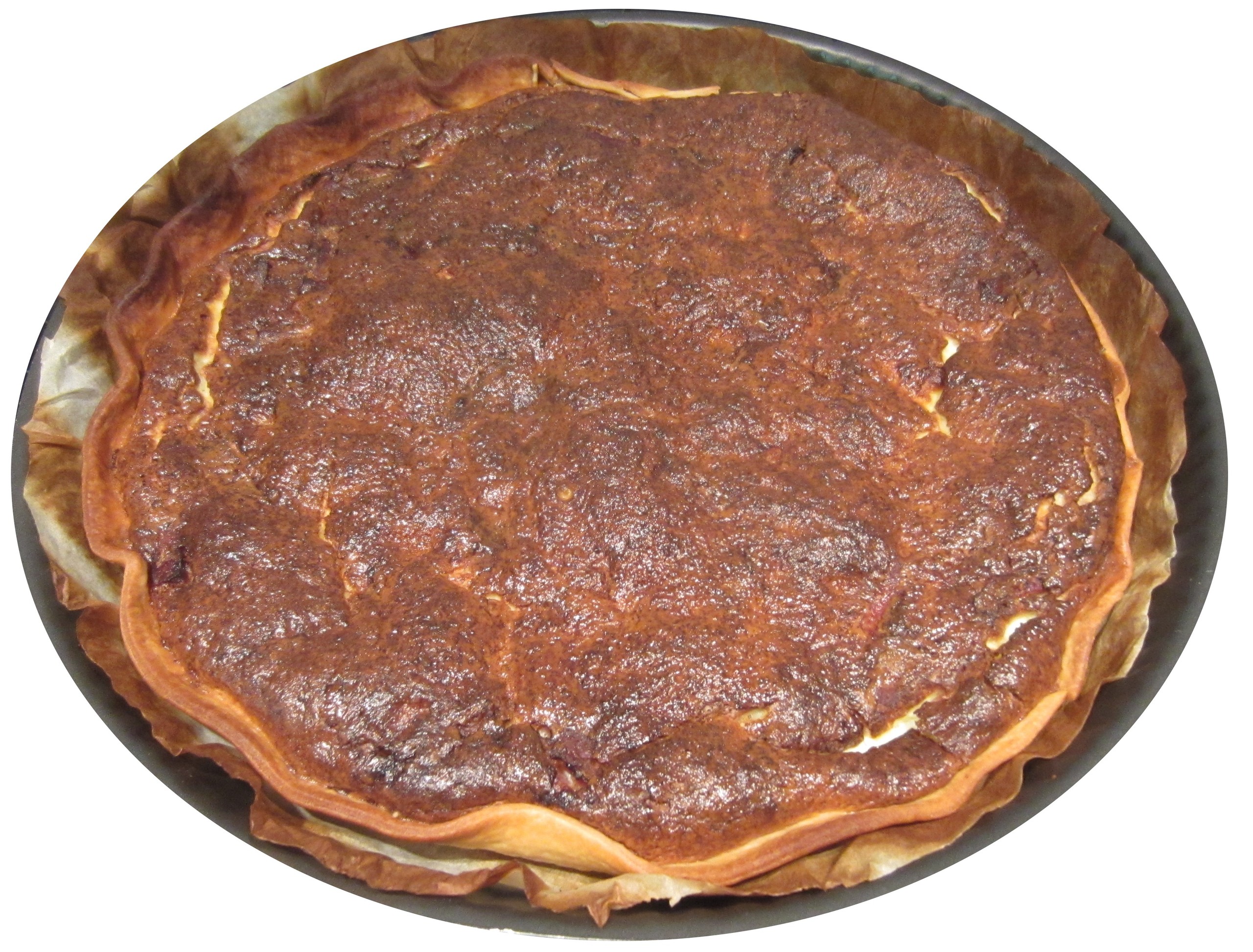 Quiche lorraine maison.