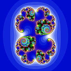 Ensemble de Julia (C = [0.285, 0.01]), une Fractale.